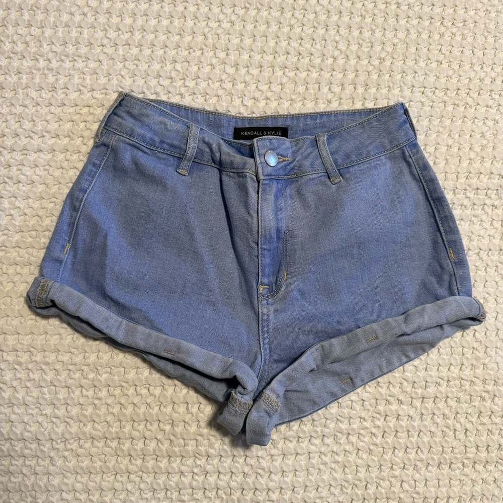 Pacsun Kendall & Kylie Stretchy Denim Light Jean Shorts Size 24